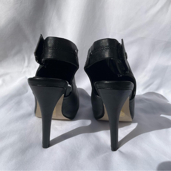 BUNDLE - Spring - Black sling back peep toe 4” stiletto heels - Size 6 - Picture 5 of 9